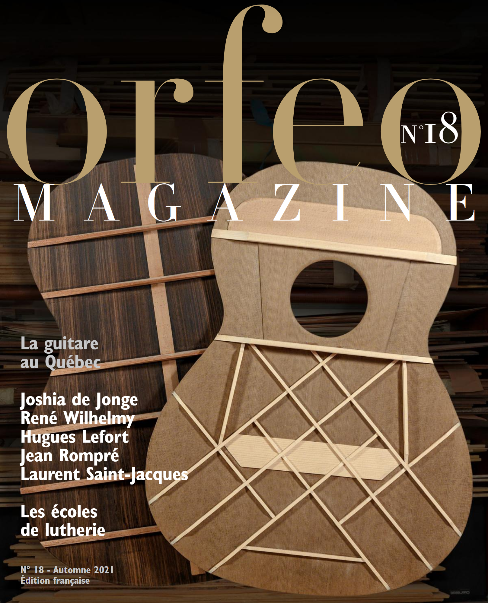 Visite à mon atelier d’Alberto Martinez, rédacteur du magazine « Orfeo magazine »